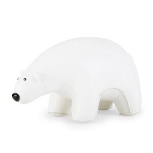 Züny White Polar Bear Bookend